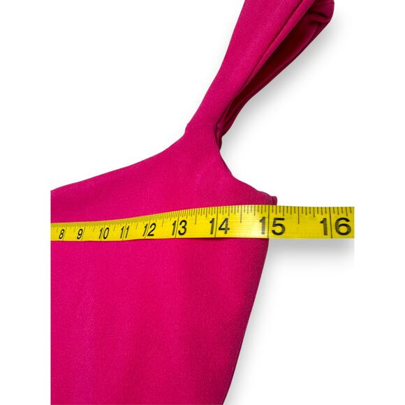 PrettyLittleThings Bold Fuchsia Bodycon Dress Size 6 - Picture 3 of 6